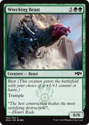 Wrecking Beast (Foil) #150/259 - Ravnica Allegiance MTG