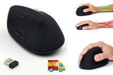 RATON INALAMBRICO ERGONOMICO VERTICAL BATERIA RECARGABLE 1600 dpi ENVIO HOY