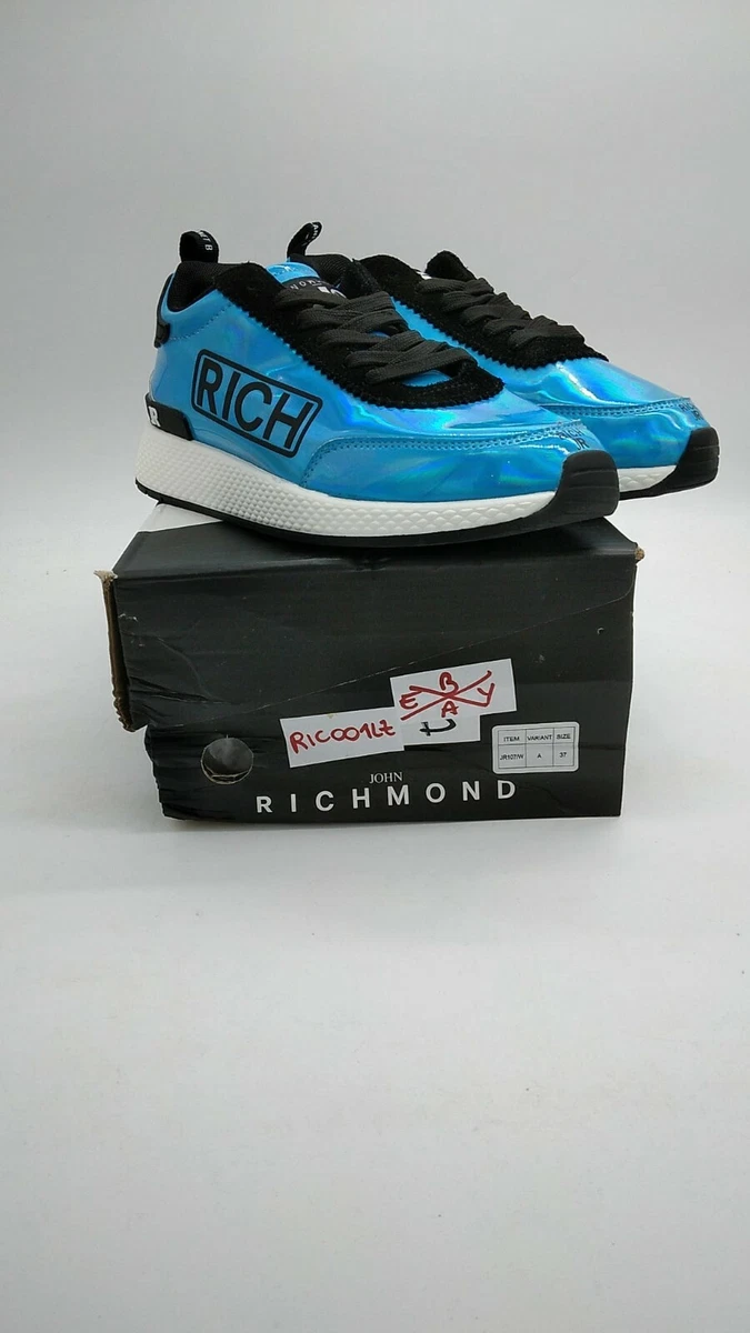John Richmond Chaussure Baskets Femme C leste Fluo Taille 38