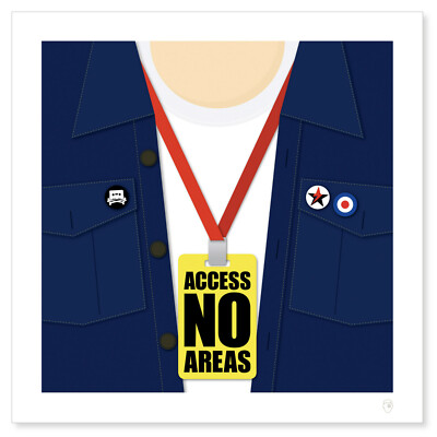 Access No Areas: Kunstdruck