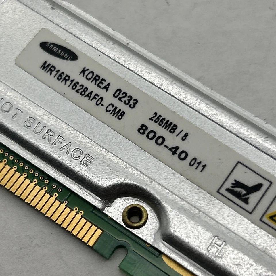 256MB Samsung Desktop Modules 800-40 184 pin RDram Memory Rambus ECC PR - Image 2 of 4