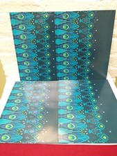 4 pack Avery Paper Folders Two-Pockets, Blue And Yellow