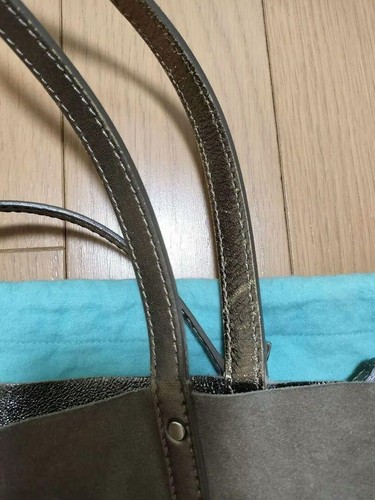 TIFFANY & Co. Tote Bag Silver 2 JAPAN - Picture 4 of 10