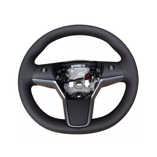 Driver Heated Leather Steering Wheel 1490214-00-B Fit for Tesla Model 3 Y NEW 04