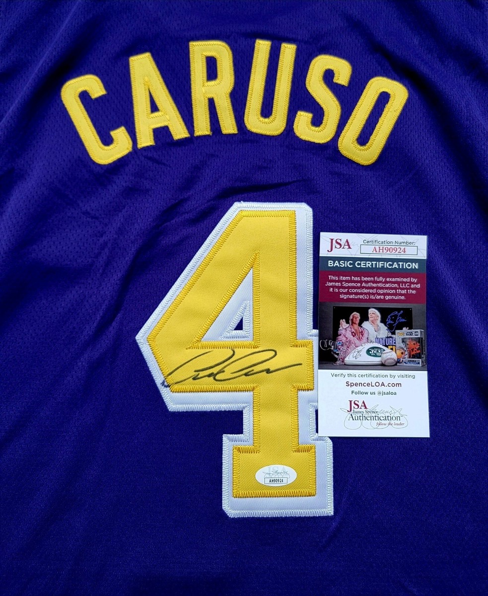 Lakers CARUSO 4 ジャージ ホワイト 2018-21 LA Lakers Caruso #4 Nike Swingman Jersey (Away) Y