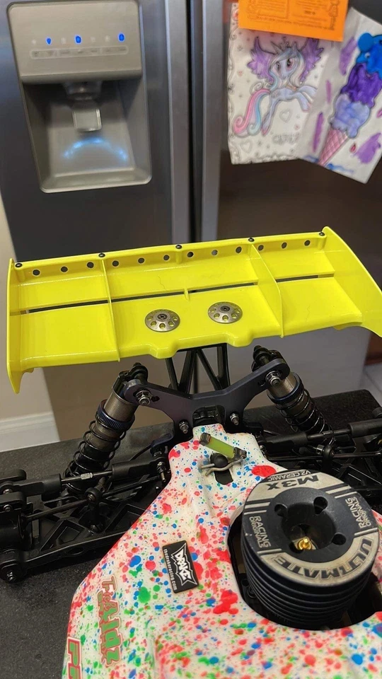 Tekno Wing Drilling Jig For HB, JConcepts, VP PRO , Similar Wings.  1/8 RC car - Image 2 of 4