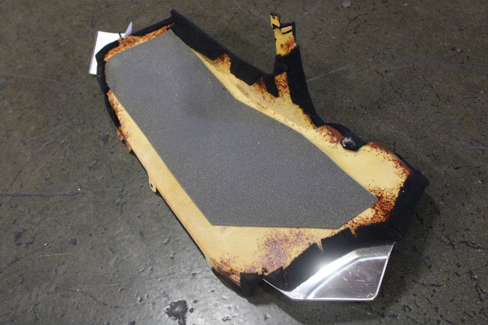 Ferrari 599 GTB, LH, Left, Console Front Side Section Panel, Used, P/N 68557200