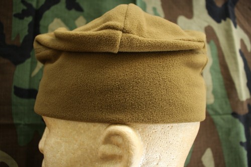USAF US AIR FORCE COLD WEATHER COMBAT ABU OCP BDU COYOTE BROWN FLEECE WATCH CAP - Picture 8 of 12