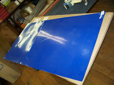 PolyTack Entrance Mats 24'' X 45'' Blue 30 Sheets Per Mat 4 Mats # K-112 New
