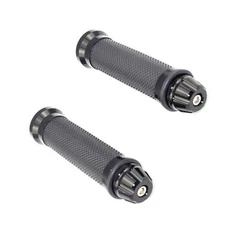 Black Handlebar Hand Grips 7/8" 22mm For Honda Ducati ATV Buell Motorcycle Dirt
