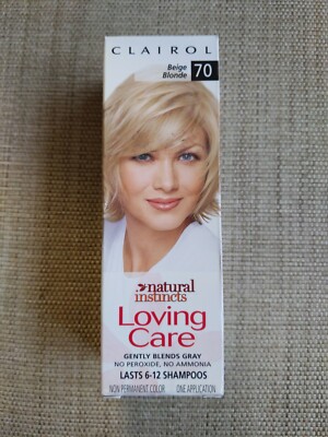 Clairol Natural Instincts Loving Care Color Beige Blonde #70   k5