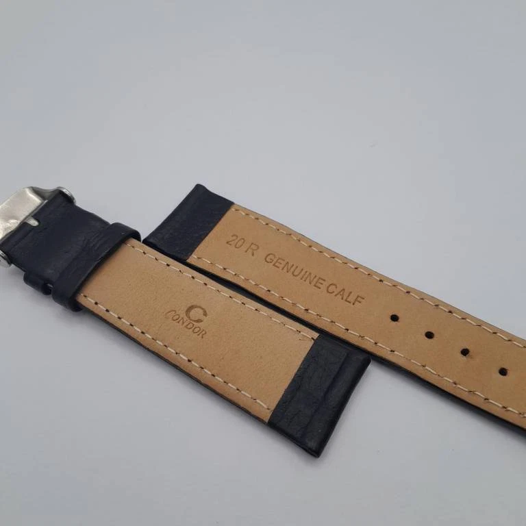 Correa de reloj para hombre CONDOR GENUINA BECERRO 20 mm Foto 3 de 4