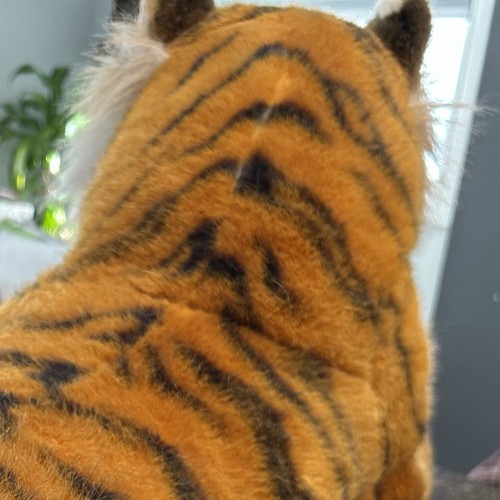 Melissa & Doug Tiger Stuffed Animal Plush Toy Giant 67” Lifelike Jungle Zoo - Picture 7 of 14