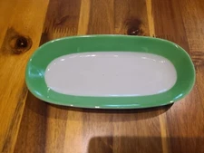 Vintage Greenbrier Resort Hotel Dorothy Draper Shenango china 7 5/8" Celery Dish