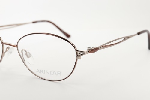 ARISTAR by Charmant AR18419 535 Brown 53-17-135 Eyeglass Frames with Case G257 - Picture 6 of 12
