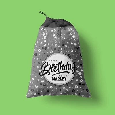 Anniversaire Levrette Sac Cadeau - Traiter - Personnalisé Animal - Photo 1/2