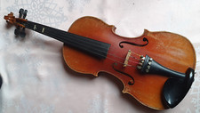 nicely flamed old 3/4 Violin  violon