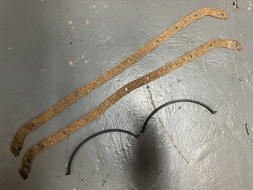55-62 Chevrolet 6cyl Oil Pan Gasket VICTOR - Picture 2 of 2