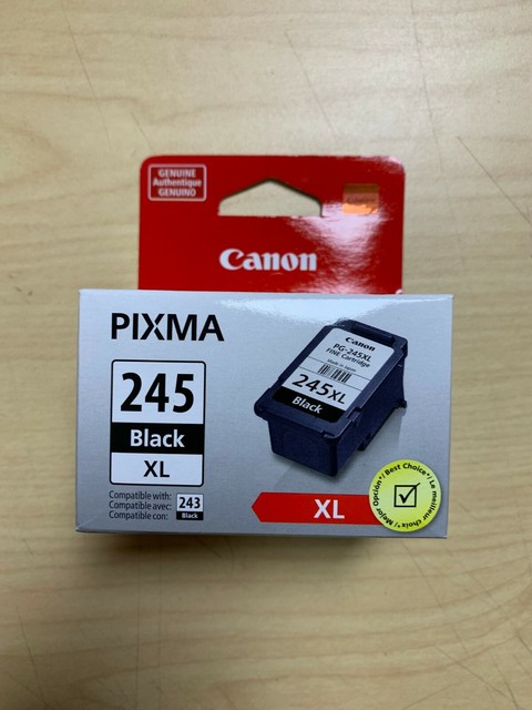 Genuine Canon Ink Cartridge 245XL Black 