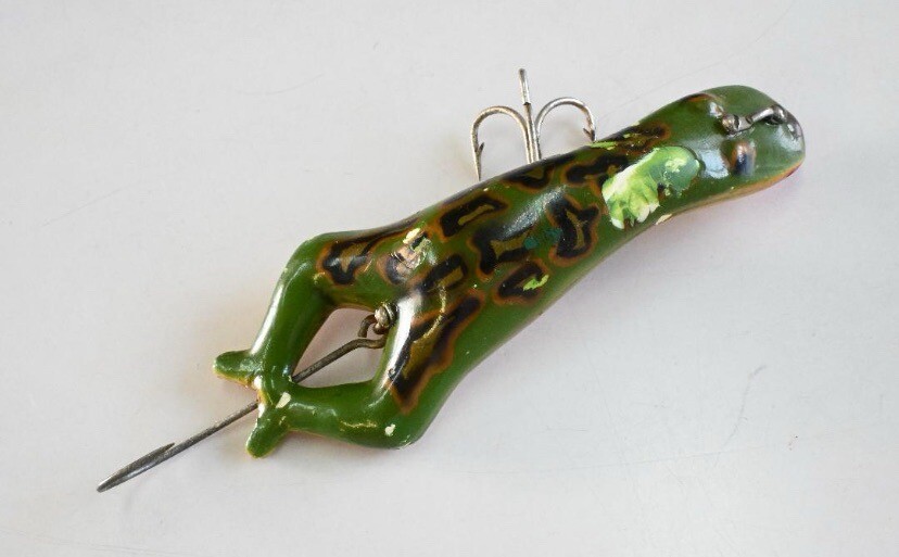 Heddon Luny Frog old Lure Ship From Japan - Image 5
