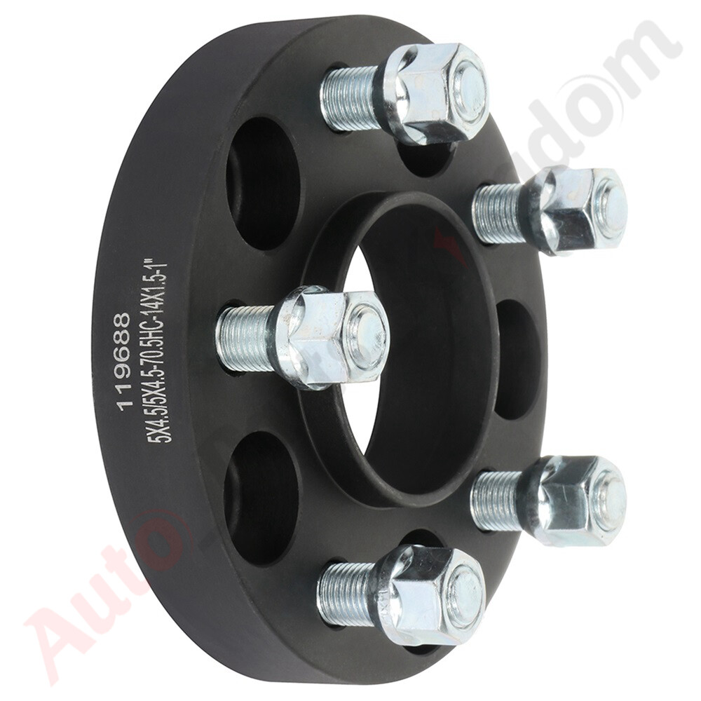 4pcs 1" Wheel Spacers 5x4.5" For 2020-2023 Frod Explorer Lincoln Aviator 14x1.5