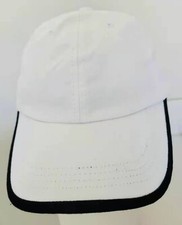 **LOTE AL POR MAYOR** DE 96 GORRAS DE BÉISBOL SÓLIDAS EN BLANCO DE CALIDAD COLOR BLANCO