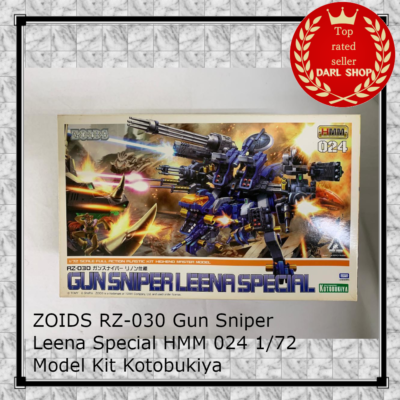 ZOIDS RZ-030 Gun Sniper Leena Special HMM 024 1/72 Model Kit