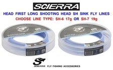 SCIERRA HEAD FIRST LONG SHOOTING HEAD SINKING FLY LINE FOR FLY ROD REEL FISHING