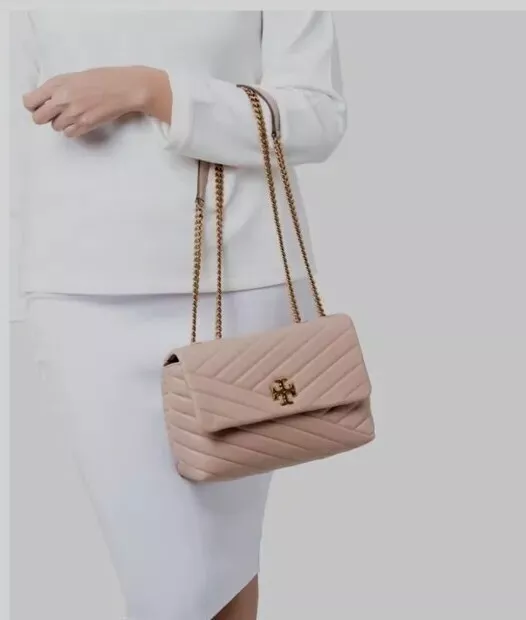 Tory Burch Kira Chevron Small Convertible Shoulder Bag