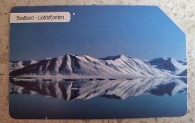 Svalbard Liefdefjorden -  3.00 - Used - C&C 4200 - Golden 2216 VERY RARE!!!