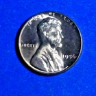 1956-P LINCOLN WHEAT CENT R/B (W/MINT LUSTER) "U-GRADE" BU UNCIRCULATED #6