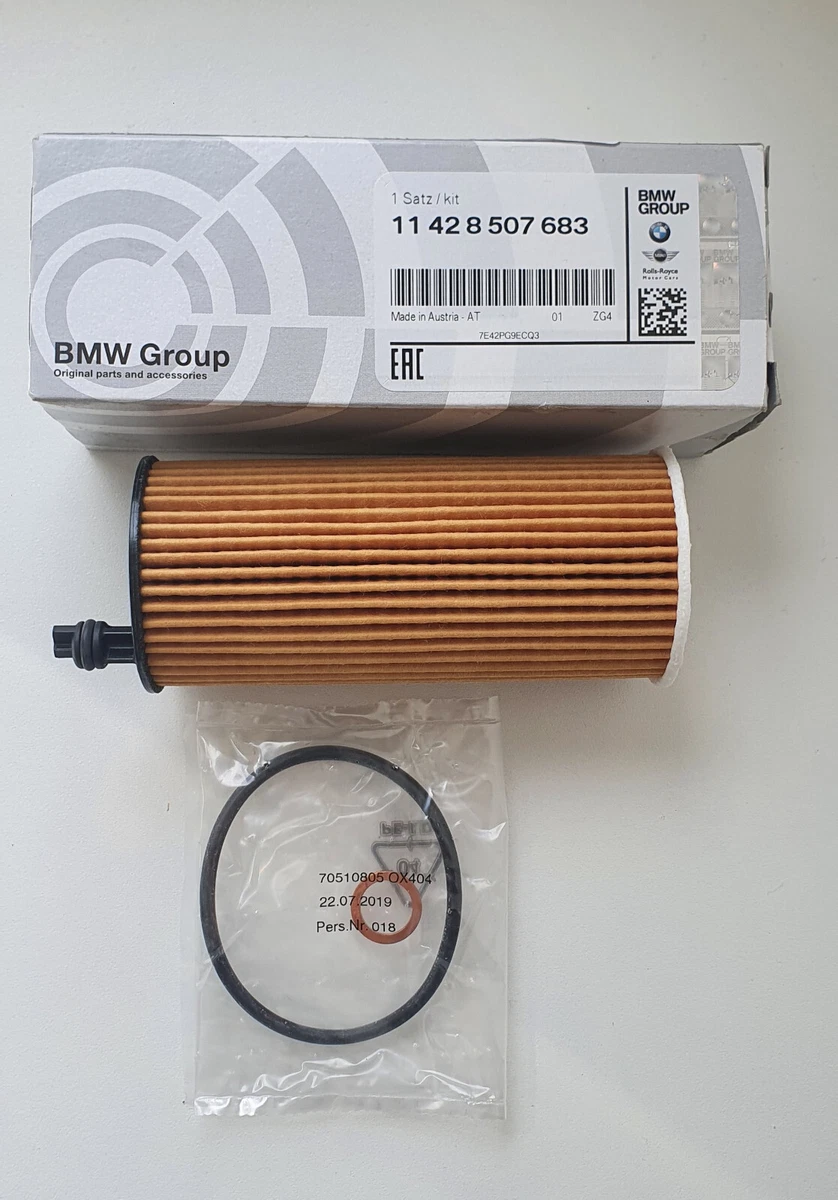 Genuine BMW F15 F10 F30 328d 535d x5 xDrive35d Oil Filter Kit 