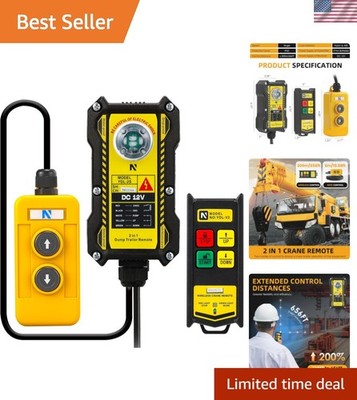 Innovative 2-in-1 Crane Remote - Reliable Control for Heavy Lifting Needs