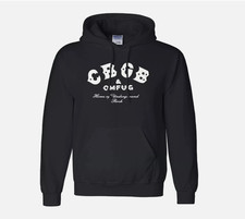 CBGB Hoodie Sweatshirt Old School New York Punk Rock Music Store S-5XL Pullov...