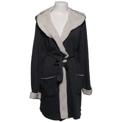 Victoria's Secret, Bademantel, Größe: XS/S, Grau/Weiß, Baumwolle/Polyester #OWA