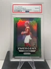 2024 Panini Prizm - Emergent Jayden Daniels #2 Green Prizm (RC) PSA 10