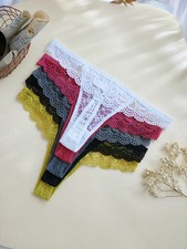 5-Pack Women's Lace Panties, Fashionable, Comfortable, Close-Fitting