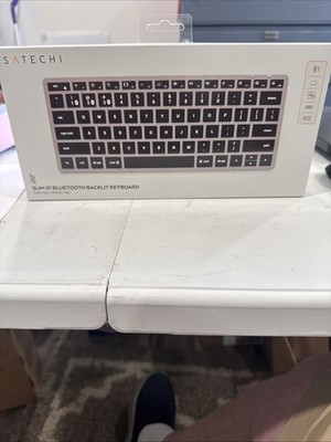 New Satechi Slim X1 Bluetooth Backlit Keyboard ST-BTSX1M