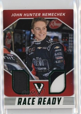2018 Victory Lane Race Ready Dual Materials Green 63/99 John Hunter Nemechek pu3