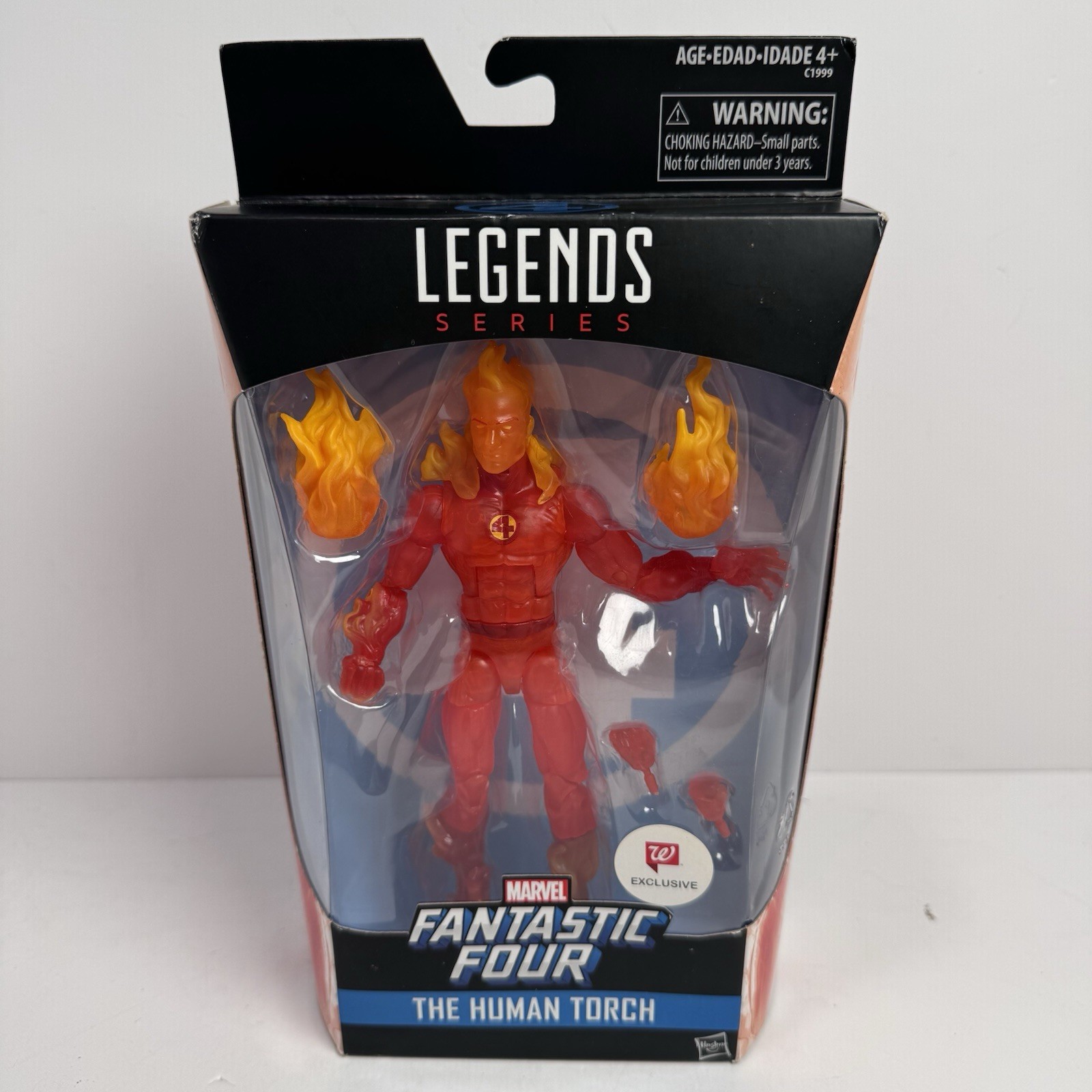 Marvel Legends Fantastic Four Human Torch Action Figure Walgreens Exclusive