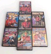 7 RENFREW of the ROYAL MOUNTED dvd lot Canadian Mountie James Newill complete