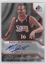 2009-10 SP Game Used Significance Auto Marreese Speights #S-MS Auto 2u3