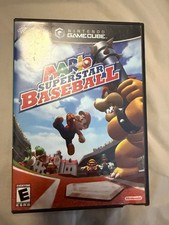 Mario Superstar Baseball (Nintendo GameCube, 2005) CIB with all inserts