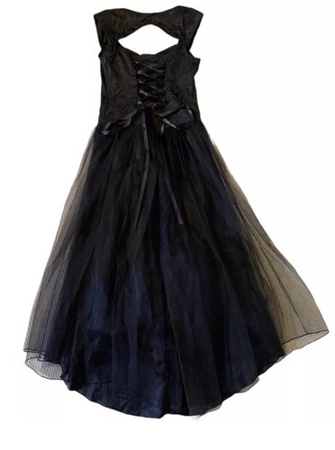 lip service mesh goth punk cyber dress tema caldo anni 90 y2k club tripp vamp corsetto - Foto 2 di 15