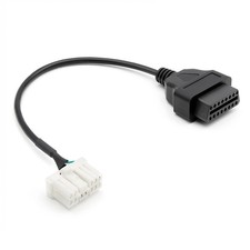 12 Pin Male Female Connector Obdii Diagnostic Cable For Tesla 2012-15 Model Sx 12 Pin Male Female Connector Obdii Diagnostic Cable For Tesla 2012-15 Model Sx