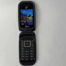 LG 441G Black Wireless Flip Phone - Tested Working Tracfone