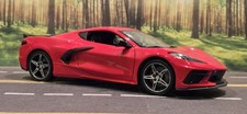 1/18 MAISTO 2020 CHEVROLET CORVETTE STINGRAY C8 RED DIECAST MODEL CAR Read 