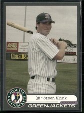 Simon Klink 2005 Augusts Green Jackets Team Set Card