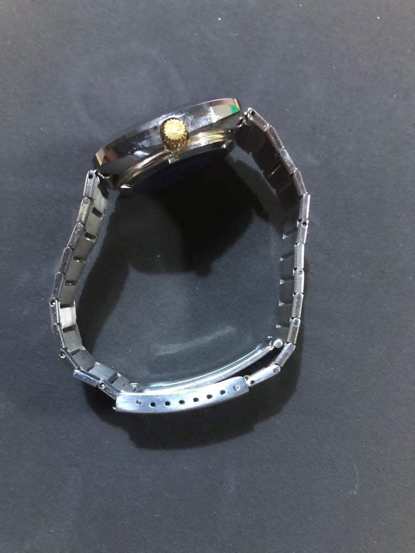 TECHNOS Borazon Watch Automatic Purple Dial Stain… - image 3