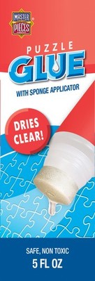 MasterPieces - Jigsaw Puzzle Glue with Sponge Applicator - 5 oz